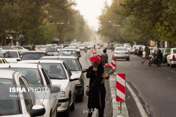 هوای تهران برای حساس ها ناسالم می شود