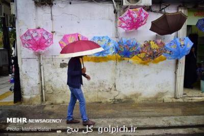 كاهش ۶ تا ۱۲ درجه ای دمای هوا در شمال كشور