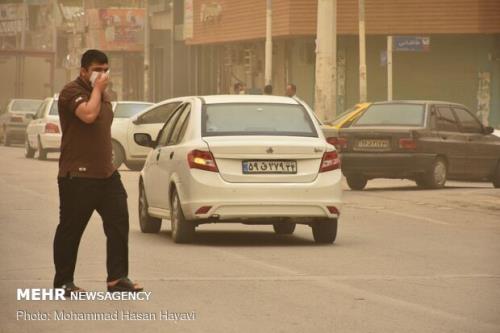 خیزش گرد و خاك در شرق كشور