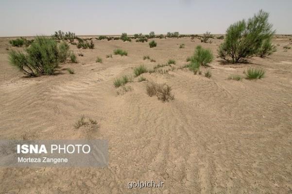 حدود ۲ میلیون هكتار از اراضی كشور در معرض بیابانی شدن