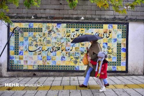 آسمان ۱۸ استان کشور بارانی است