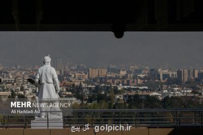 هوای تهران آلوده است