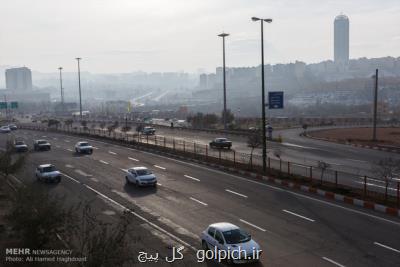 غلظت آلاینده های جوی در آذربایجان شرقی افزایش می یابد