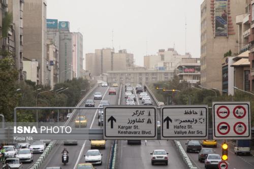 افزایش موقتی آلودگی هوای تهران