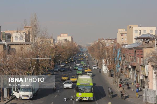 وضعیت قرمز در 14 ایستگاه سنجش کیفیت هوای تهران