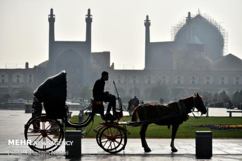 هوای اصفهان در اولین روز قرن آلوده است