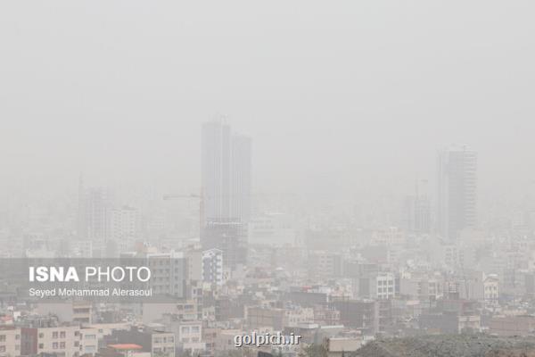 منشأ گردغبارهای اخیر تهران داخلی است