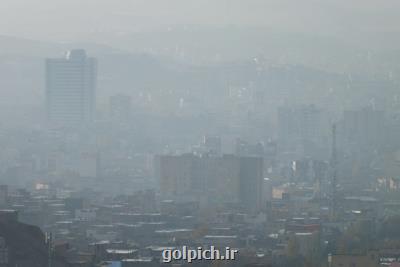 شاخص آلودگی هوا به عدد ۴۳۴ رسید