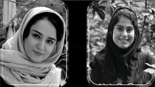 مراسم سالگرد مهشاد و ریحانه در قطعه نام آوران