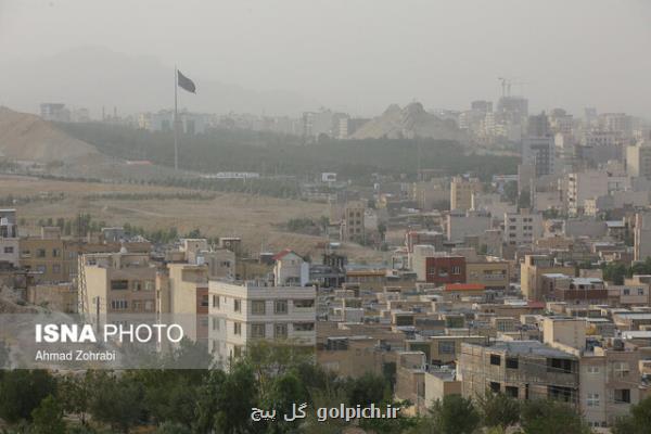 خیزش گرد و خاک و کاهش کیفیت هوا در شرق و غرب کشور