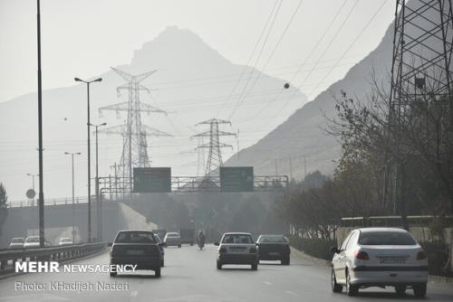 غبارصبحگاهی در نواحی مرکزی اصفهان