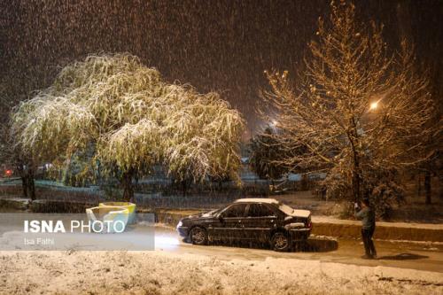بارش شدید برف و باران در ۹ استان