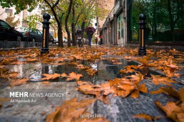 بارش باران در اکثر استانهای کشور