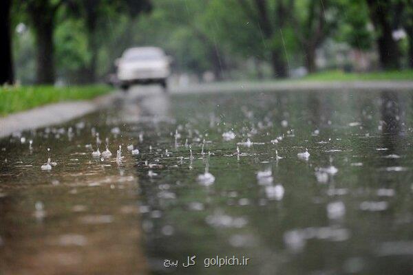 وضعیت بارش ها در ۵ روز آینده