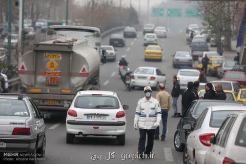 آلودگی تهران برای گروه های حساس