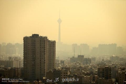 هوای تهران باز هم ناسالم شد