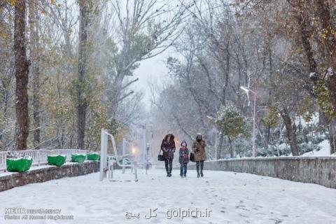 برف و سرما در كشور