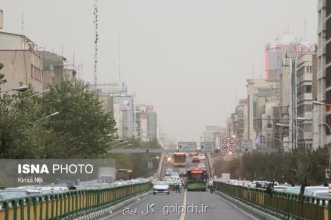 تداوم هوای ناسالم برای گروه های حساس در پایتخت