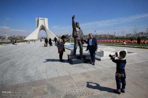 هوای تهران سالم می باشد