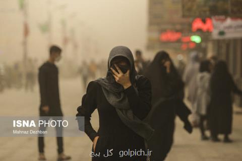 تداوم گرد و غبار در سه استان