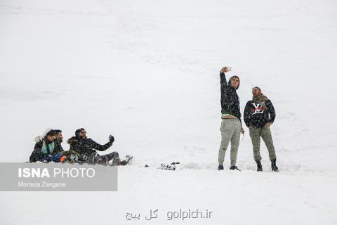 بارش باران و برف در جنوب و جنوب غرب كشور