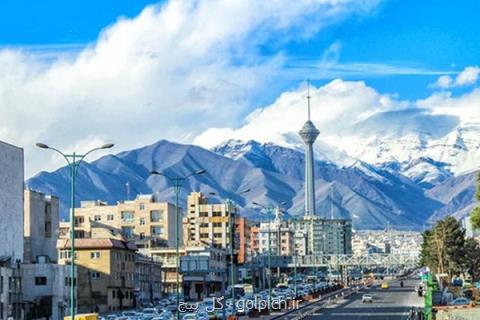 كاهش دما در شمال شرق كشور، هوای پایتخت صاف است