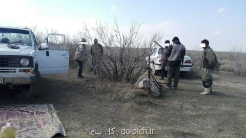 دستگیری 3 شكارچی در پارك ملی دریاچه ارومیه بعلاوه تصاویر