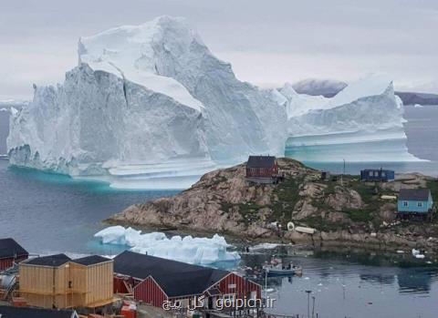 سرعت بالای ذوب شدن توده های یخ در گرینلند