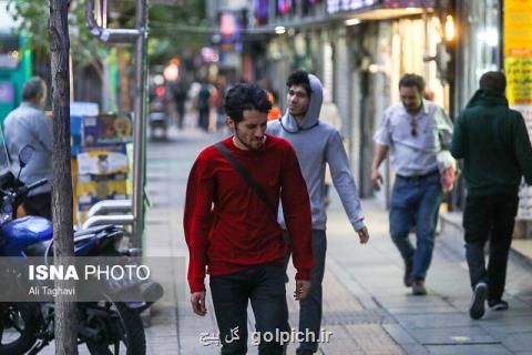 تندباد در تهران، احتمال رگبار باران در پایتخت