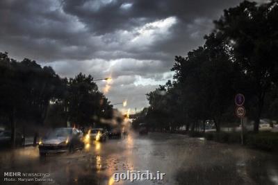 عاشورای بارانی در مناطق مختلف كشور، دمای سه درجه در شهركرد
