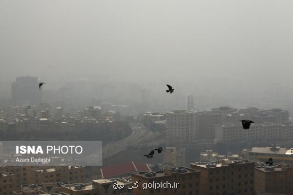 هوای تهران در شرایط ناسالم برای گروه های حساس