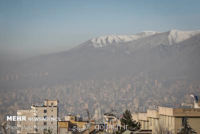 هوای تهران در وضعیت قابل قبول