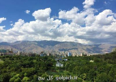 هوای تهران سالم می باشد