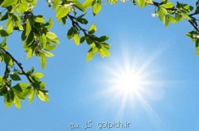 آسمان امروز و فردا در اغلب نقاط كشور صاف است