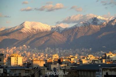 هوای تهران بعد از چند روز جولان آلاینده ها سالم شد