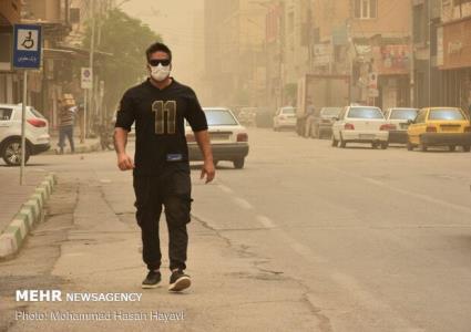 تداوم وزش باد شدید و وقوع گرد و خاك در شرق كشور