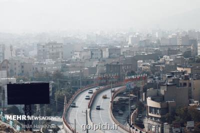 آلاینده ازن باز هم هوای تهران را ناسالم كرد