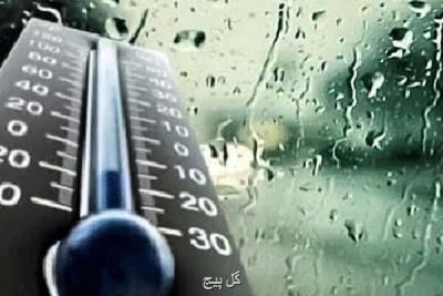نفوذ جریانات شمالی دمای هوا در استان های شمالی را می كاهد