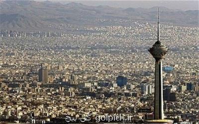 ثبت ۲۰ روز هوای قابل قبول و ۱۱ روز بالاتر از حد نرمال در مرداد