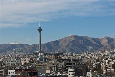 كیفیت هوای پایتخت در محدوده قابل قبول