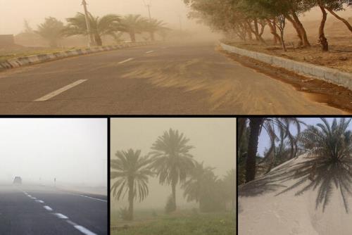 ریزگرد مردم شرق كرمان را خانه نشین كرد